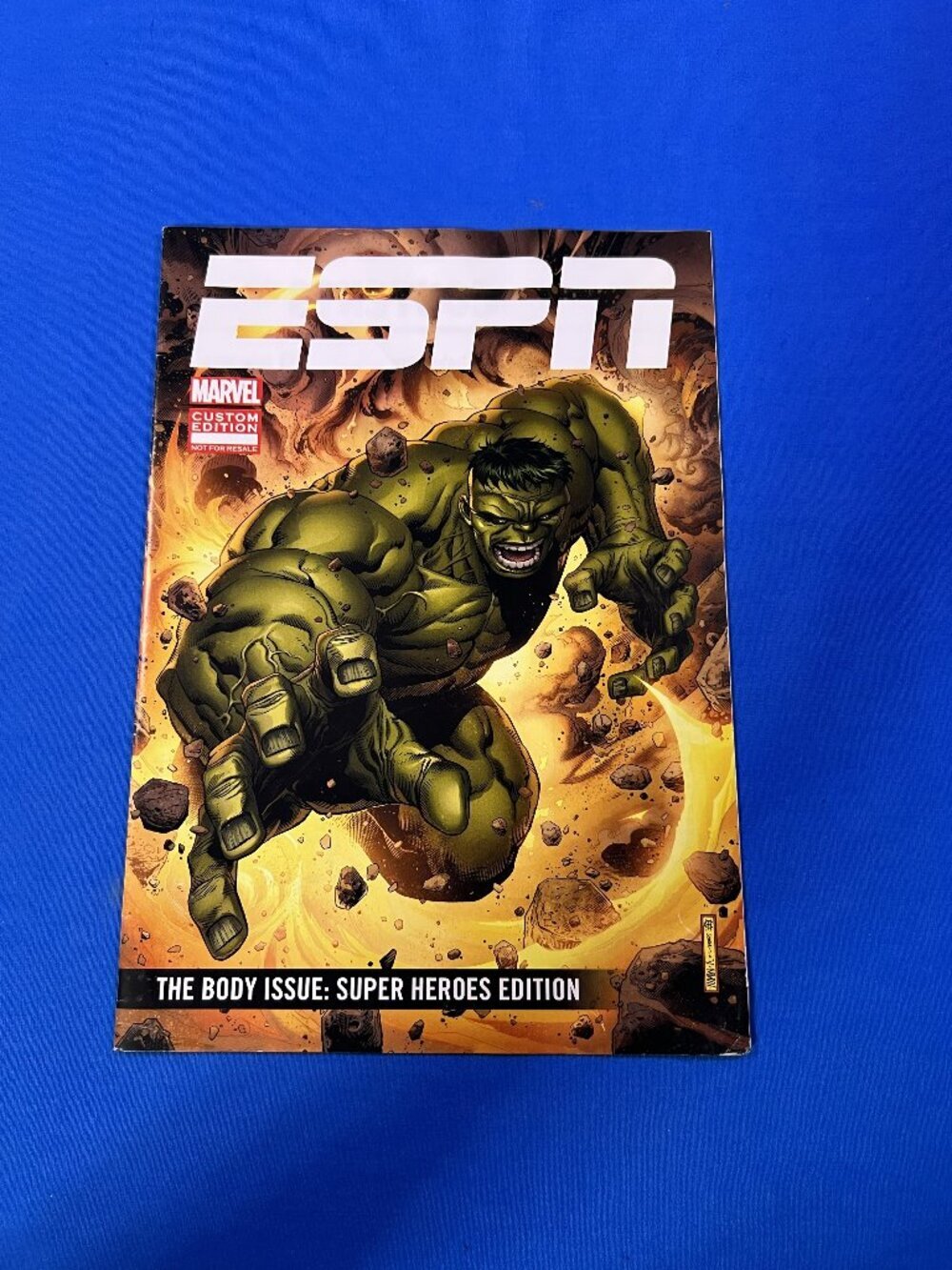 ESPN Marvel The Body Issue: Superheroes Edition Loot Crate Custom Edition